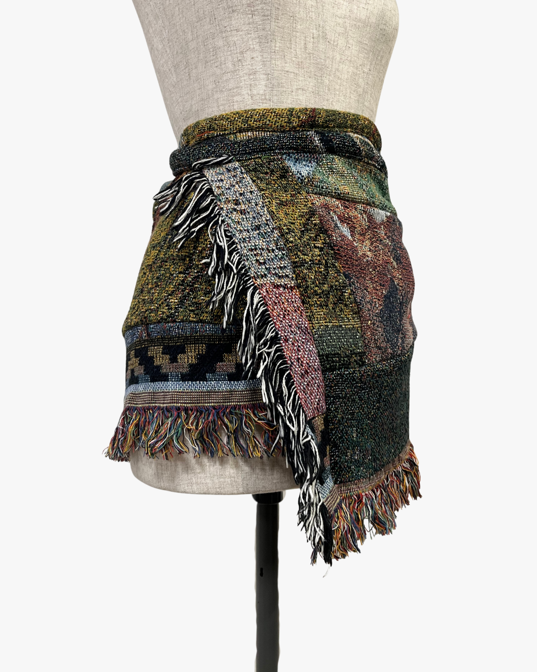 Upcycled Vintage Collection - Rug Wrap Skirt