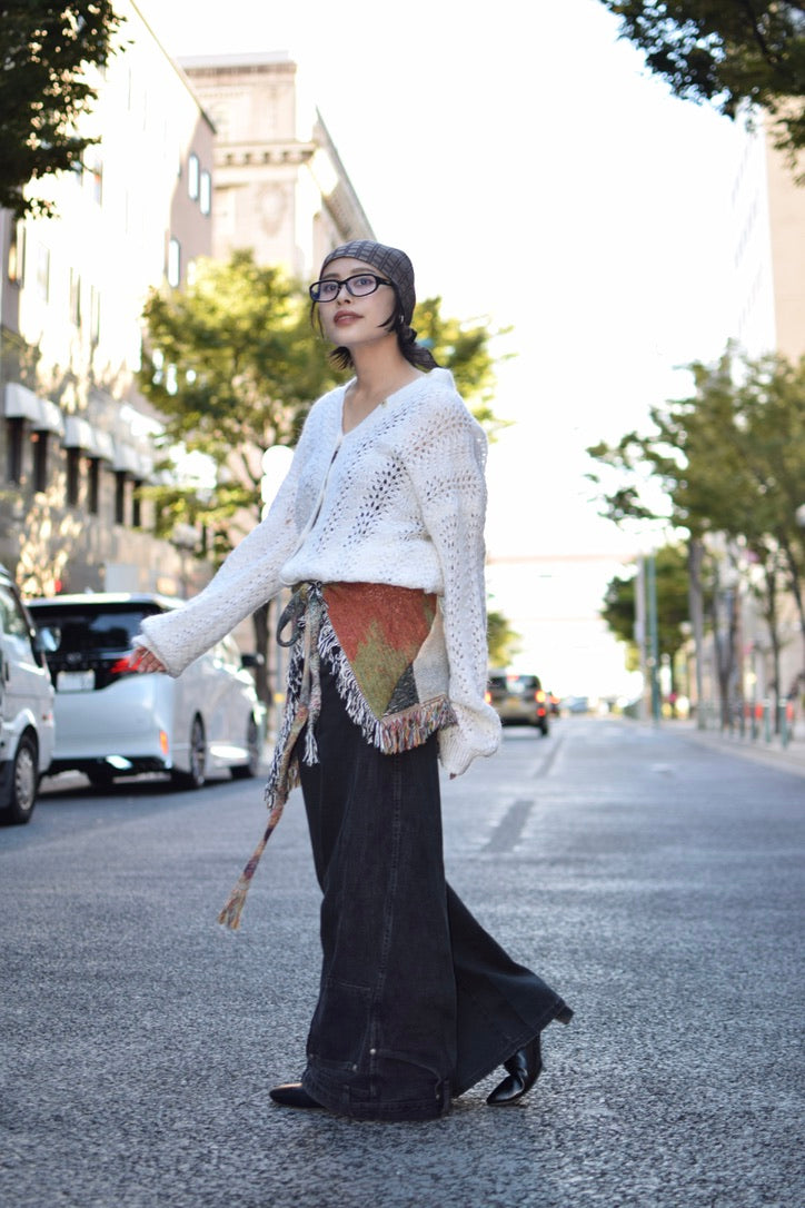 Upcycled Vintage Collection - Rug Wrap Skirt