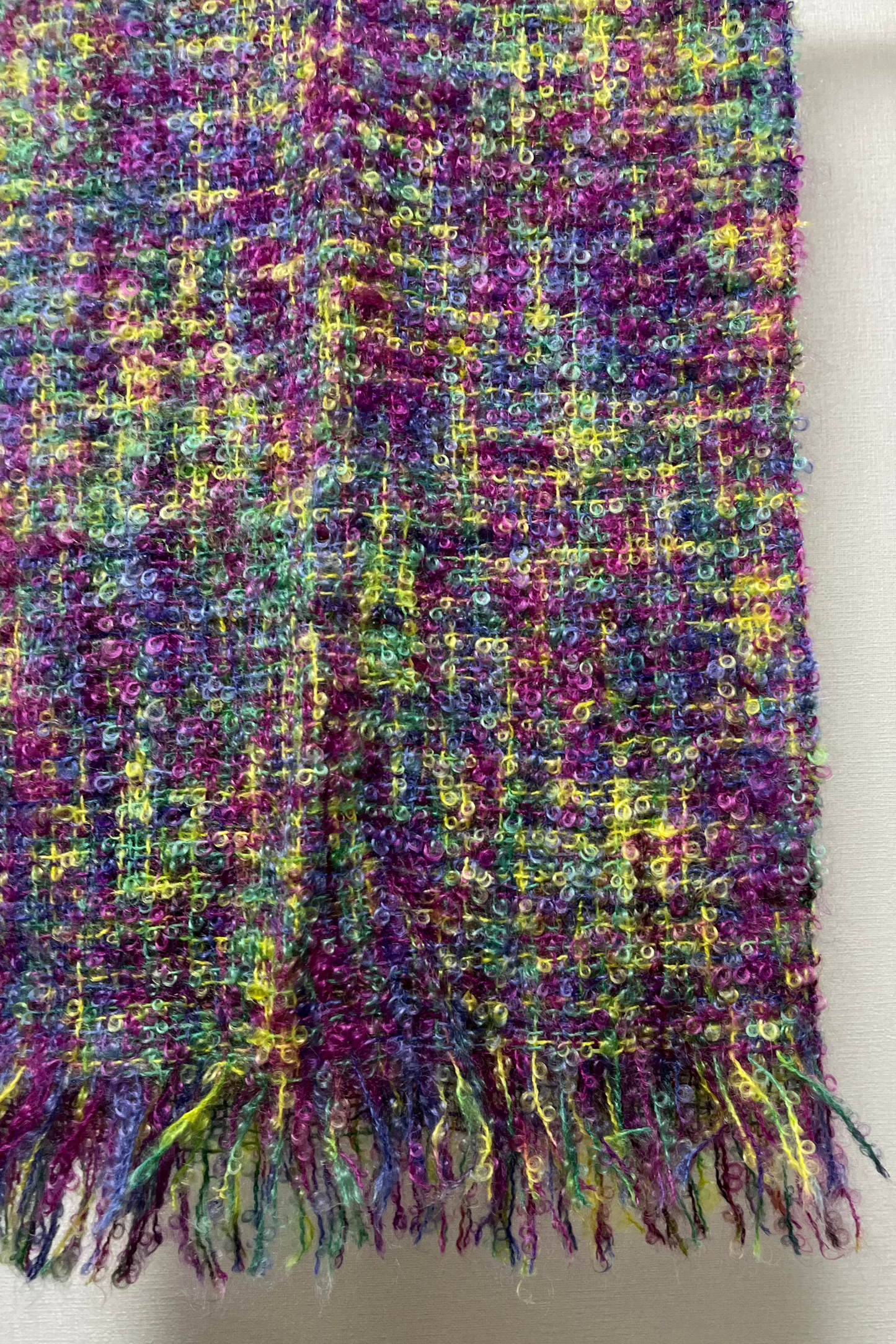 SELECTED VINTAGE / Mix Knit Scarf