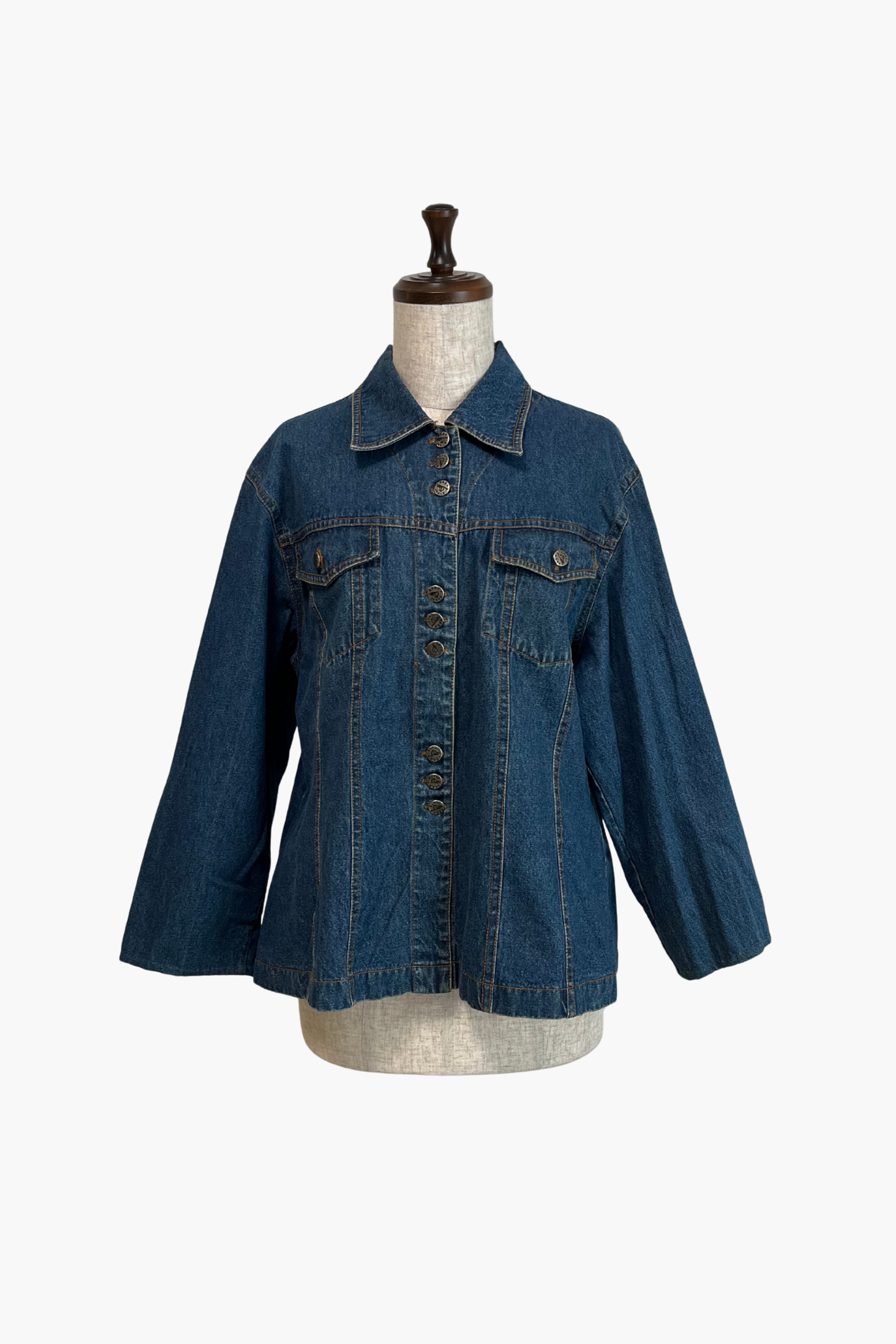 MELLE SELECTED VINTAGE / Blue Denim Flare Jacket