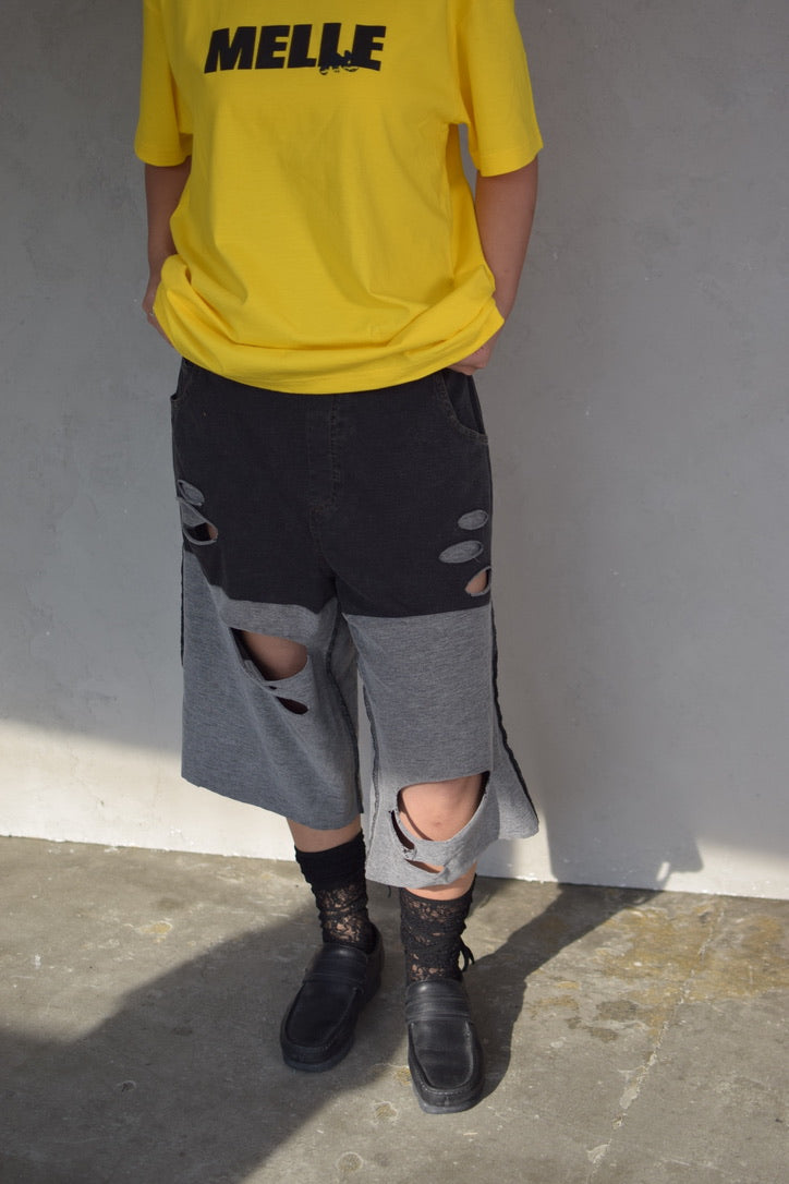 Upcycled Vintage Collection -Damaged Sweater Pants