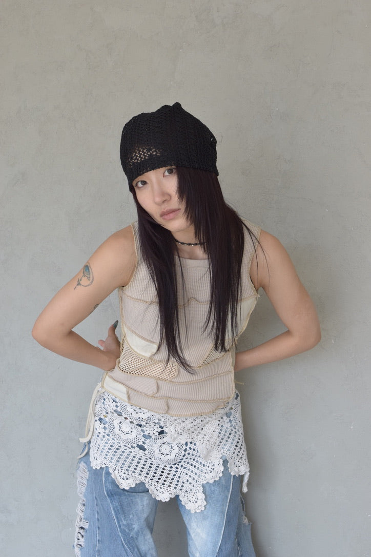 Crochet Knit Beanie