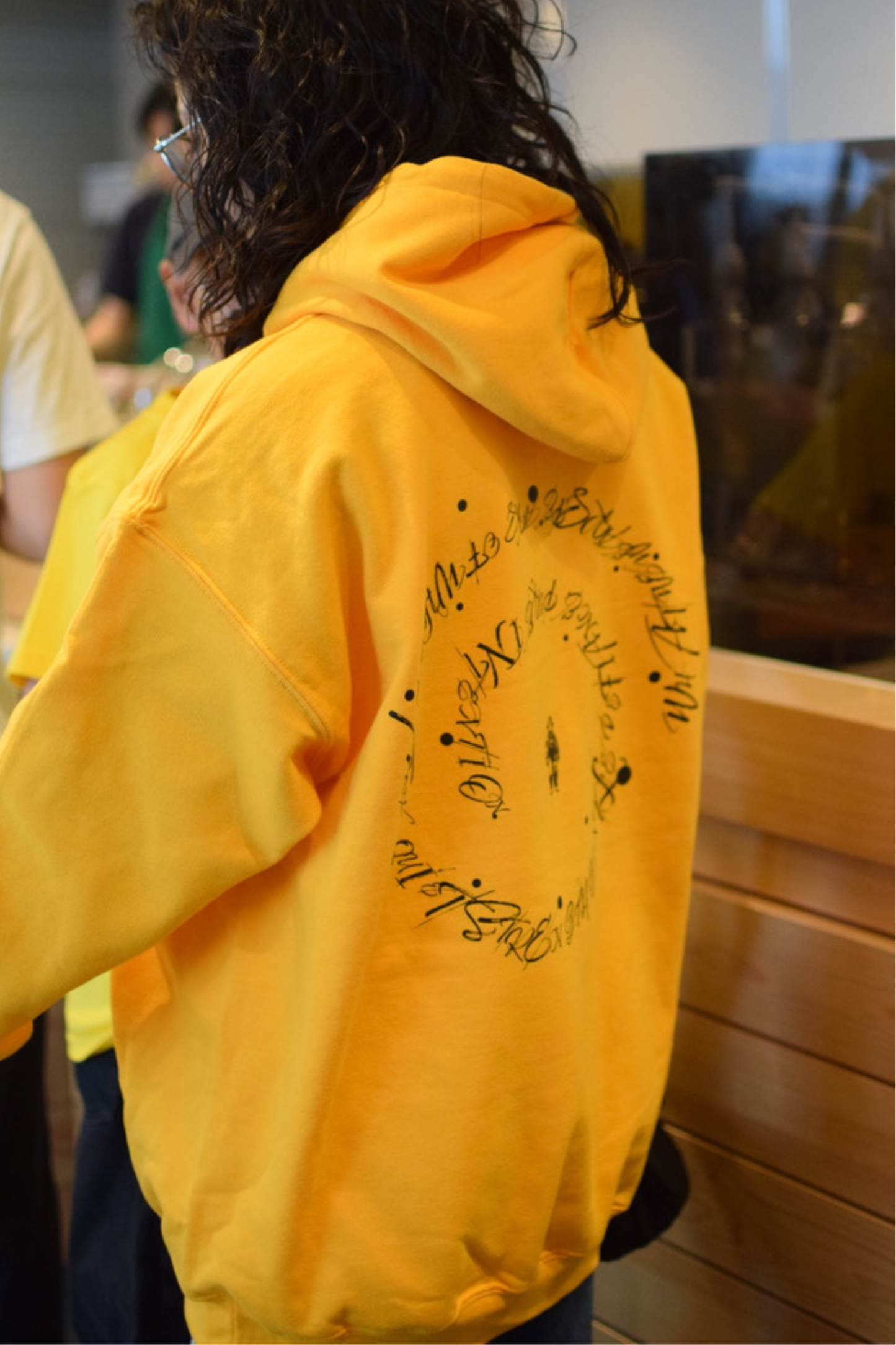 Out Of Orbit Sheep Hoodie | black