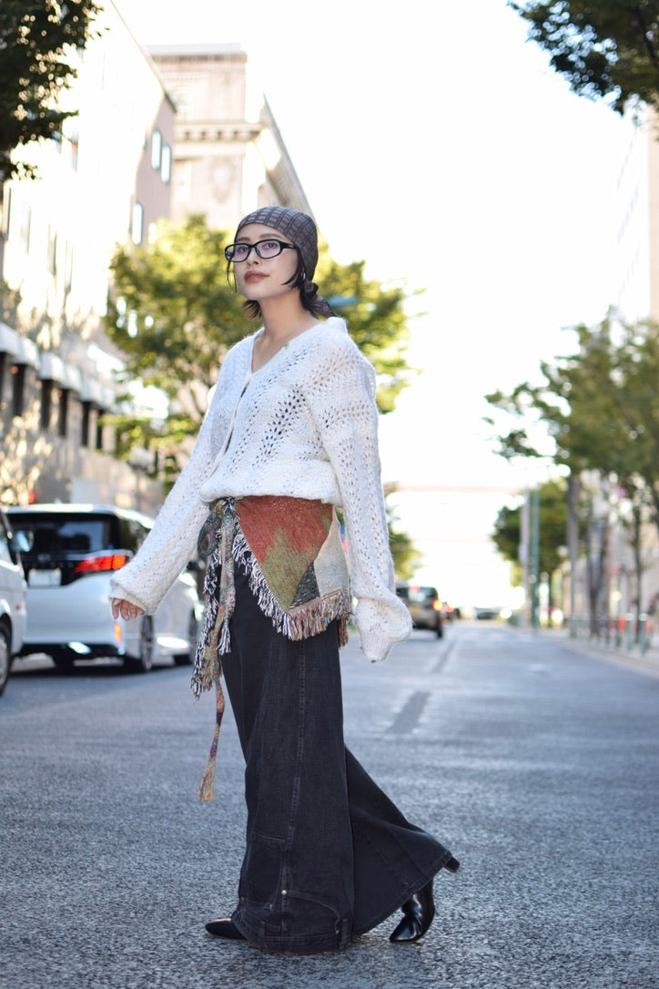 Upcycled Vintage Collection - Rug Wrap Skirt