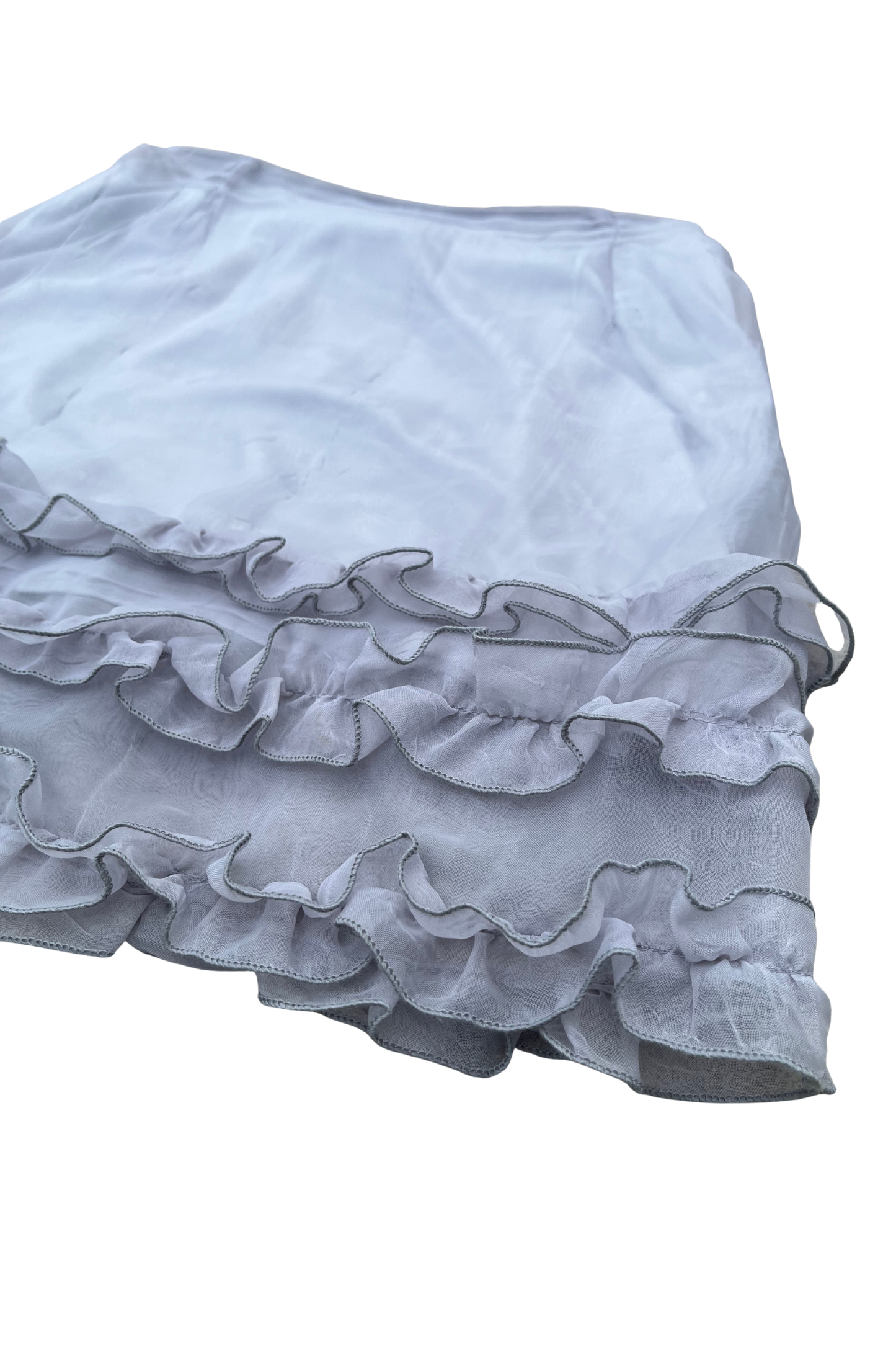 Sheer Frill Skirt