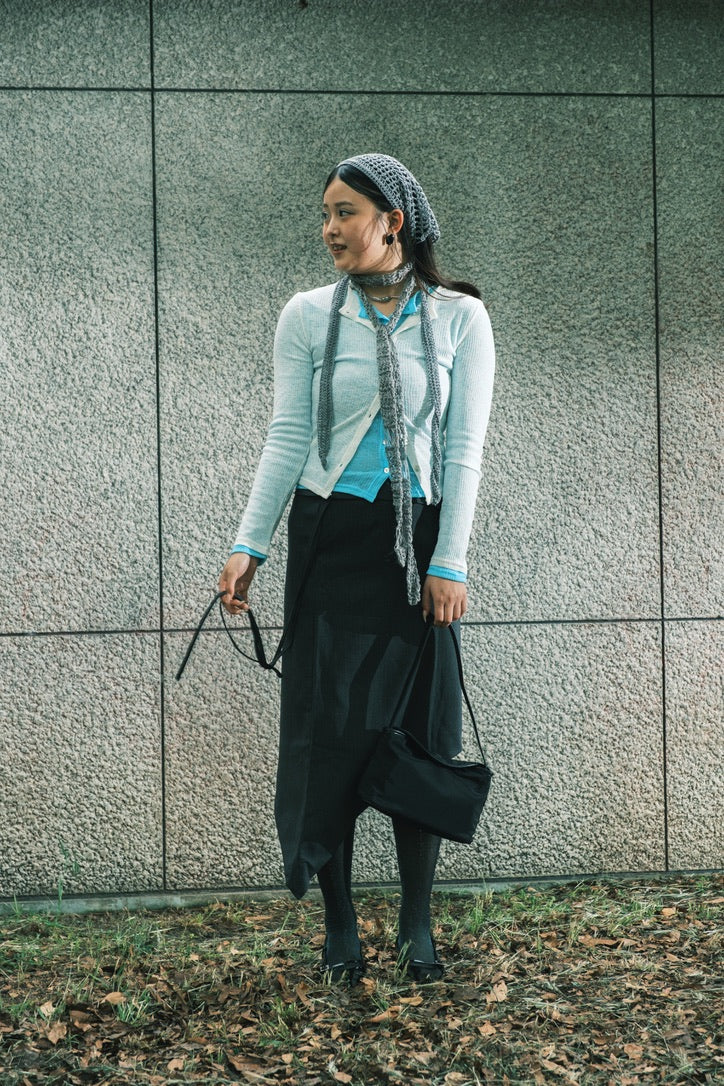 Pencil Skirt Gray
