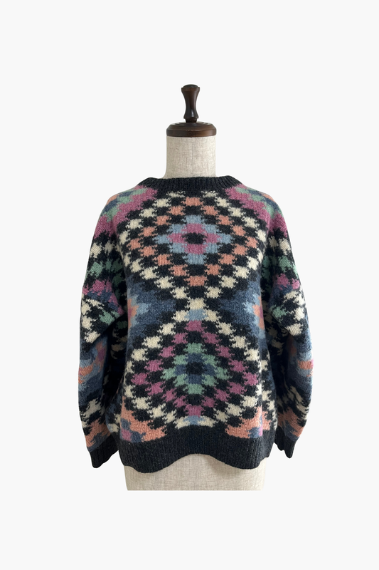 MELLE SELECTED VINTAGE / Handknitted Garment