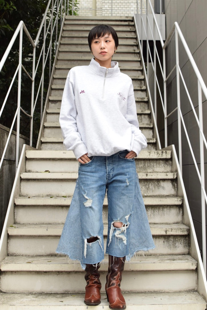 Upcycled Vintage Collection - knee flare pants