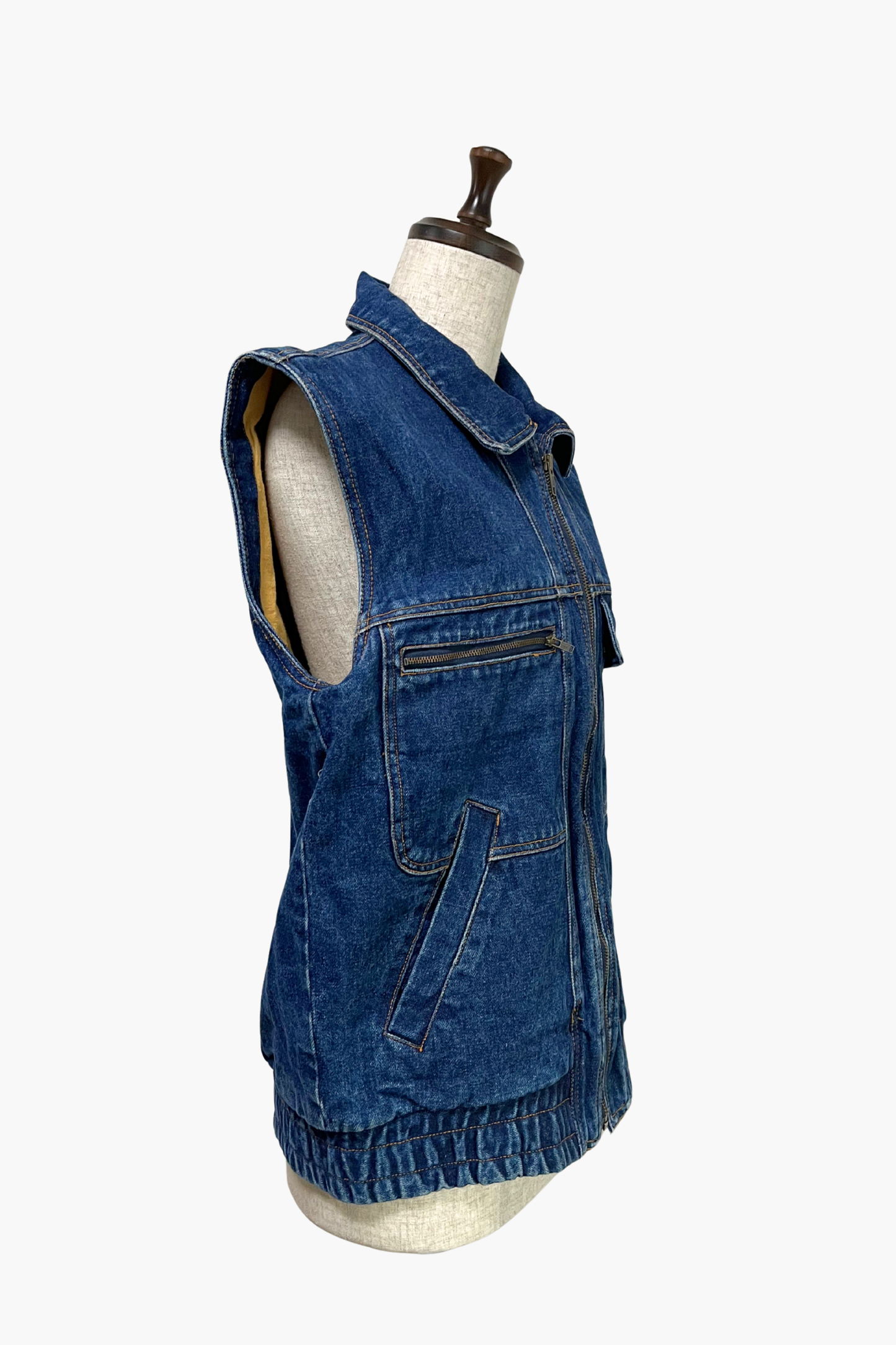 MELLE SELECTED VINTAGE / Design Denim Vest
