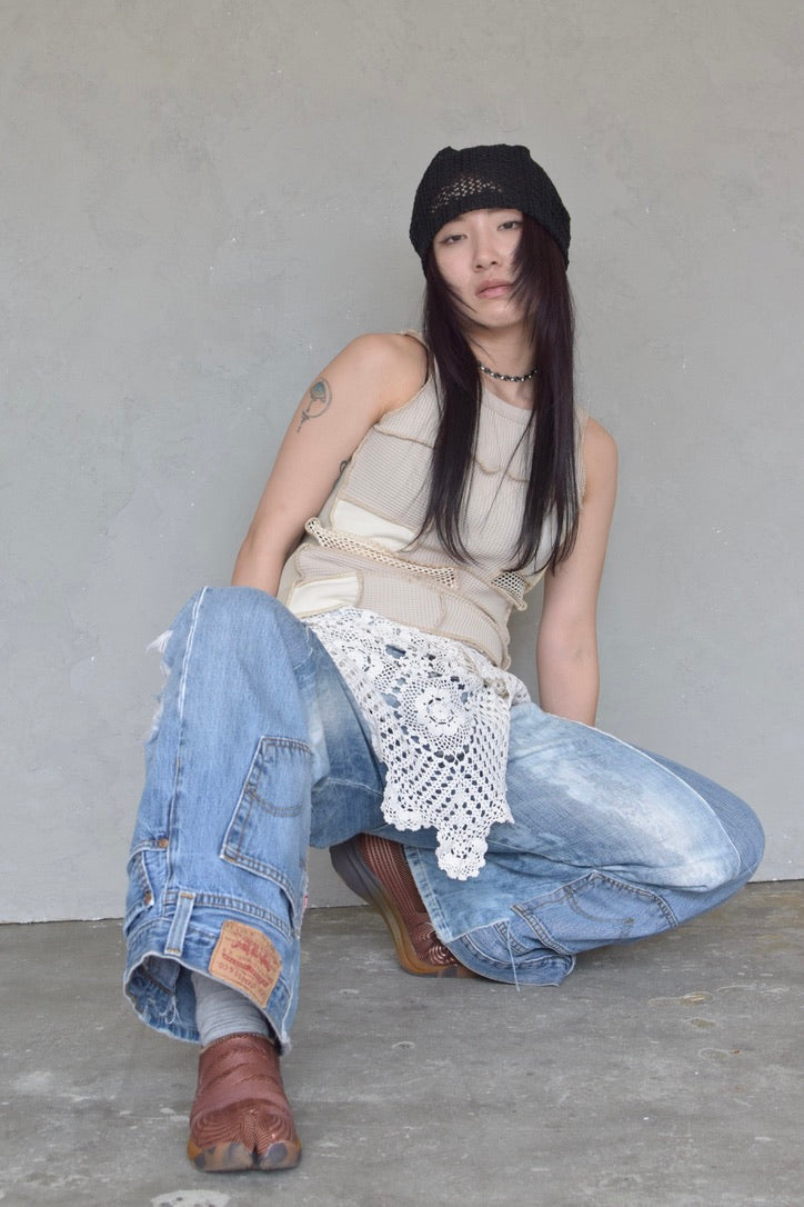 Crochet Knit Beanie