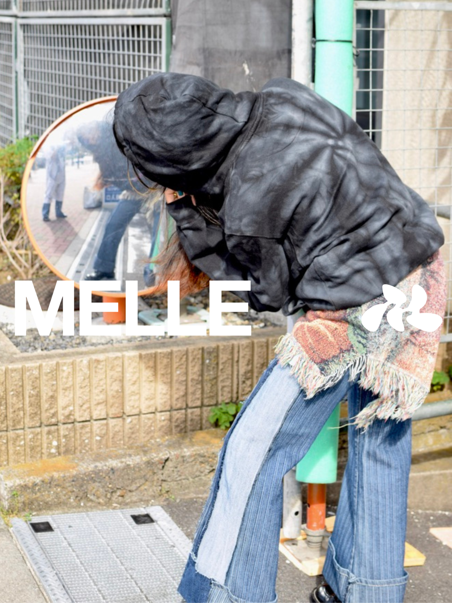 melleprologue Tie-Dye Hoodie – Hand Dyed in Miami (残りわずか)