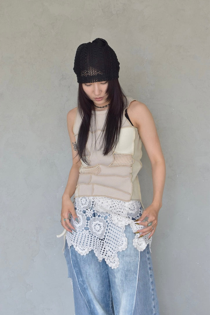 Crochet Knit Beanie