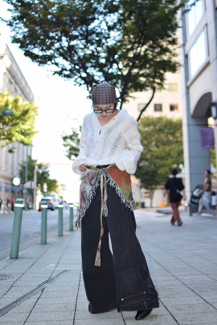 Upcycled Vintage Collection - Rug Wrap Skirt