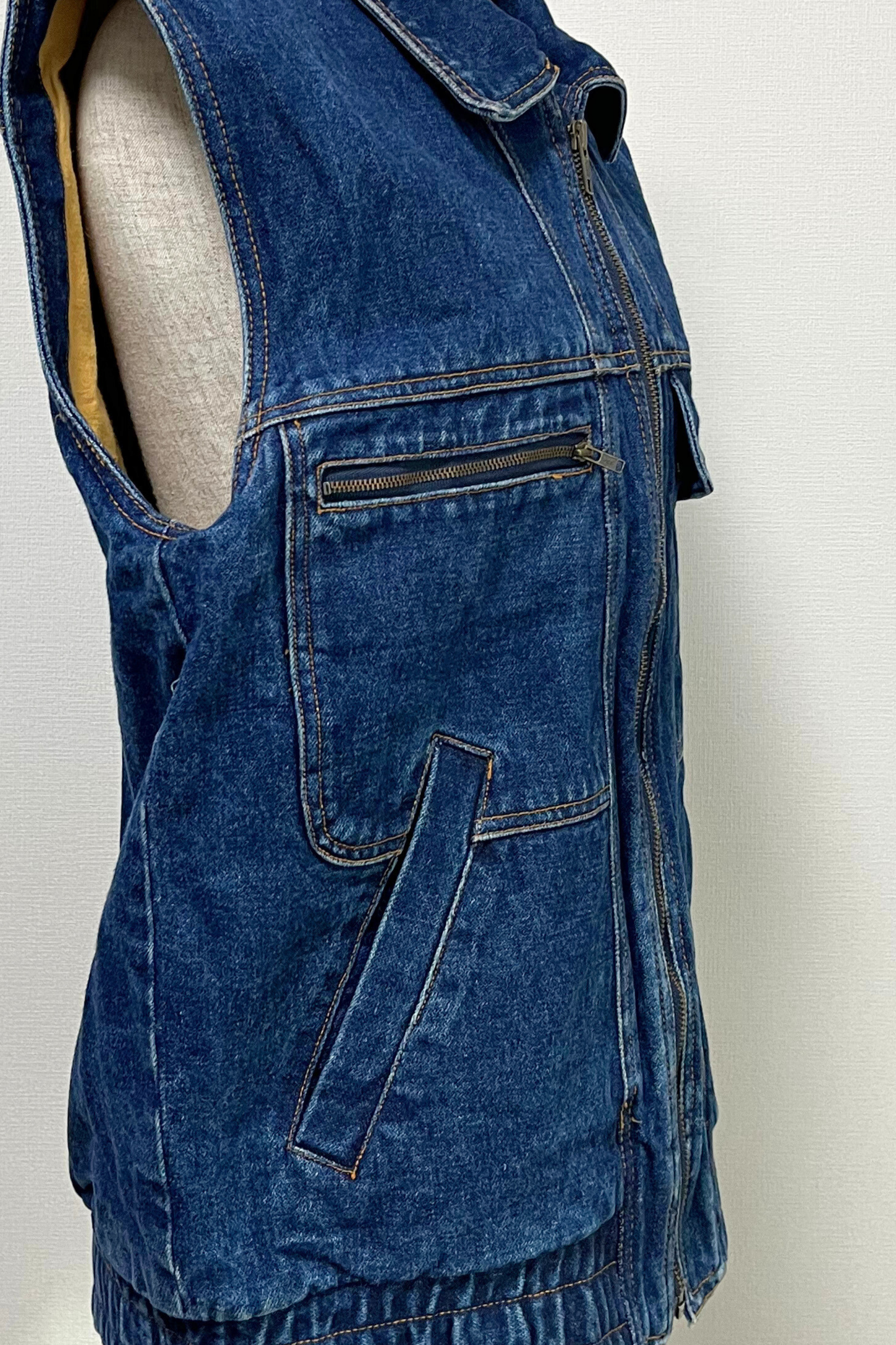 MELLE SELECTED VINTAGE / Design Denim Vest
