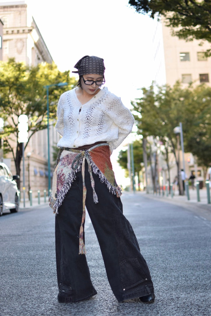 Upcycled Vintage Collection - Rug Wrap Skirt