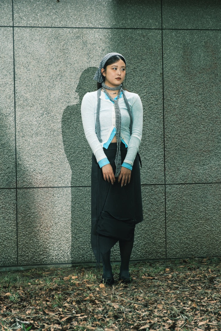 Pencil Skirt Gray