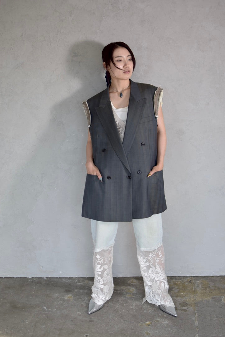 Upcycled Vintage Collection -Tailored Gilet