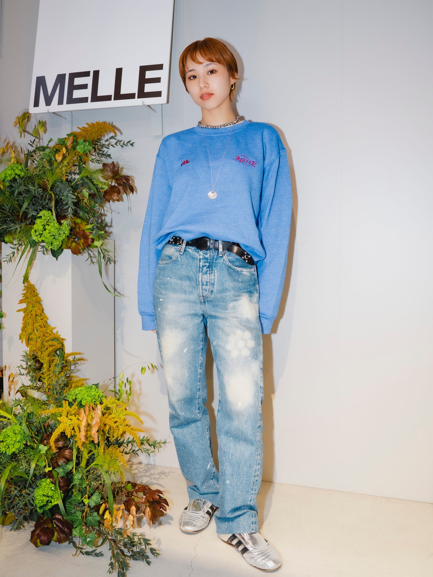 CHOOSE YOUR GROOVE SWEATER | pink (残り1点)