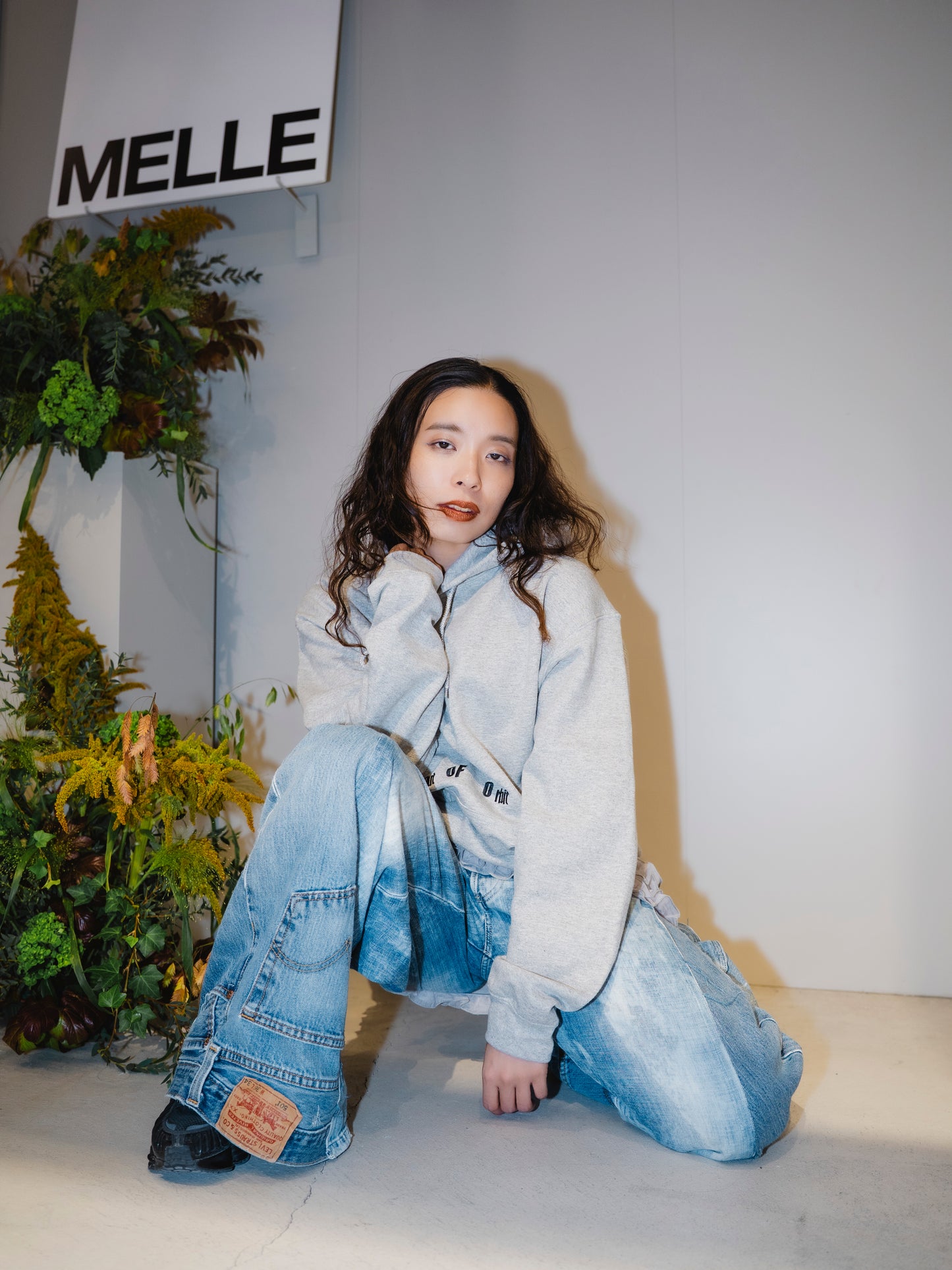 Out Of Orbit Sheep Hoodie | gray