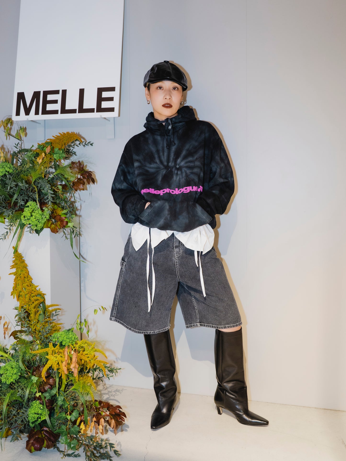 melleprologue Tie-Dye Hoodie – Hand Dyed in Miami (残りわずか)