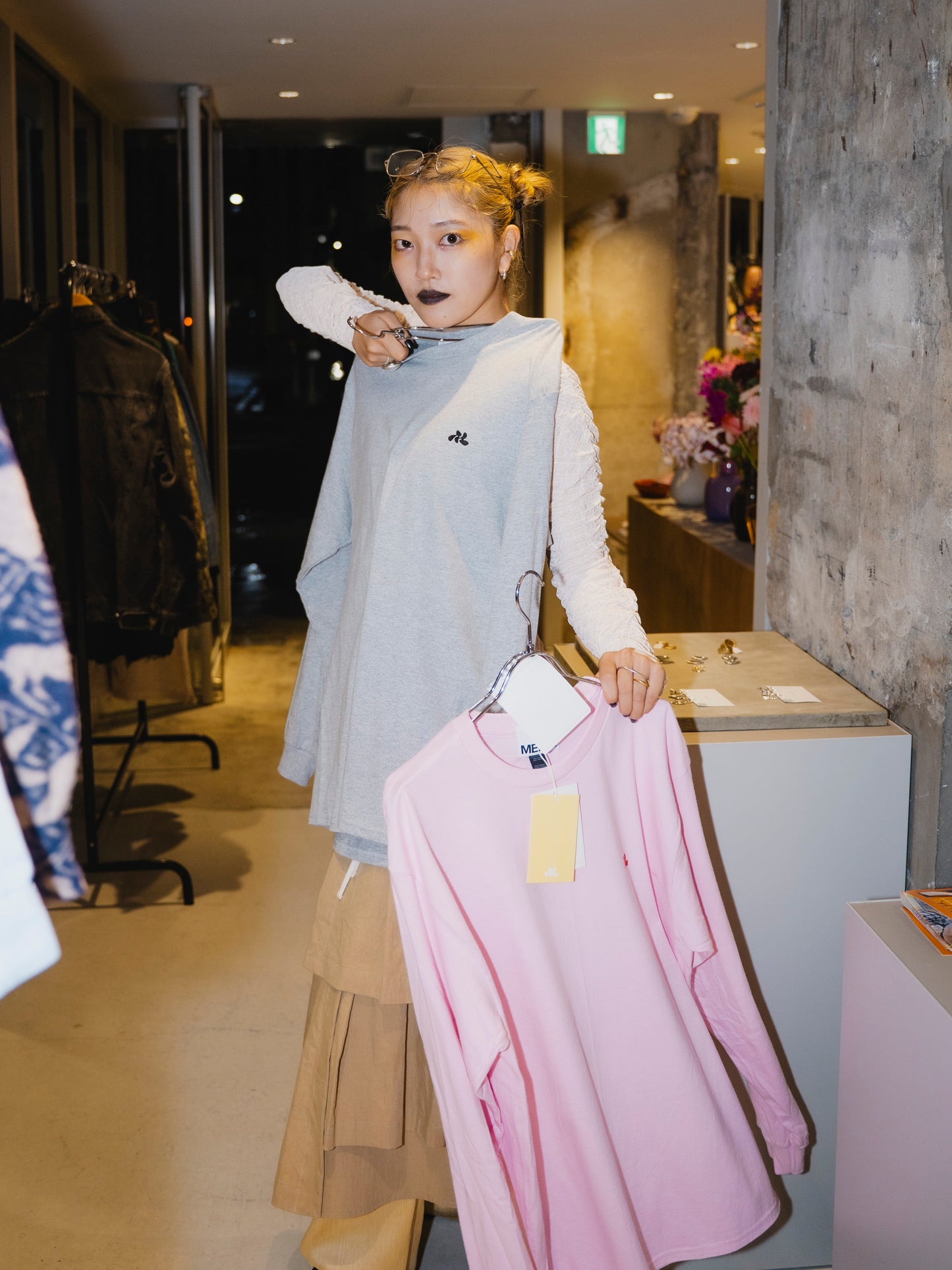 CHOOSE YOUR GROOVE Long Sleeve Tee |(残りわずか)