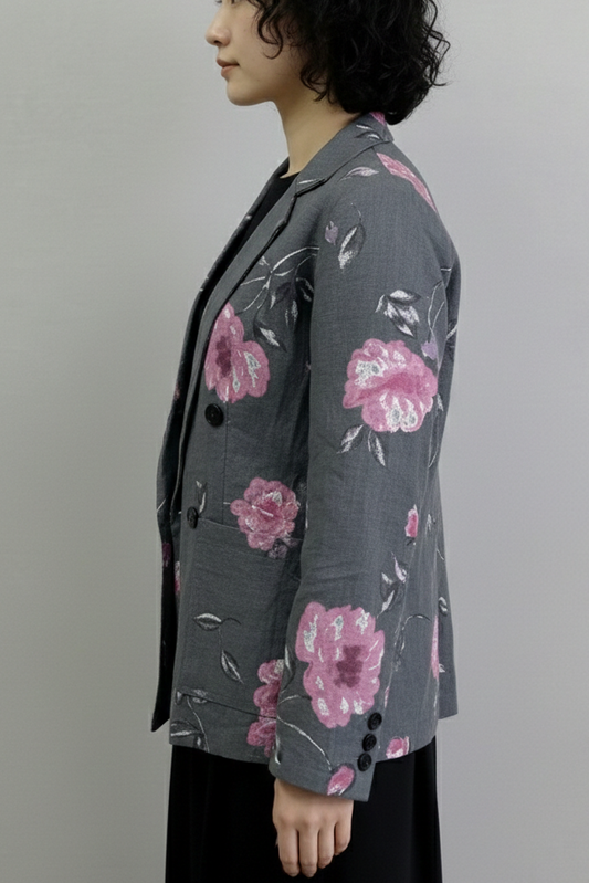 Flower Design Jacket