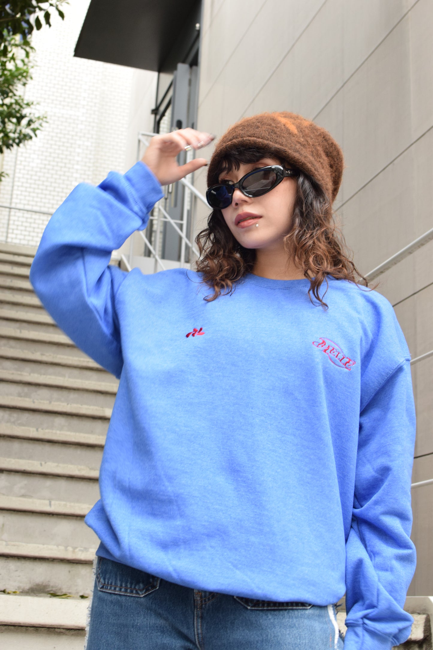 CHOOSE YOUR GROOVE SWEATER | pink (残り1点)