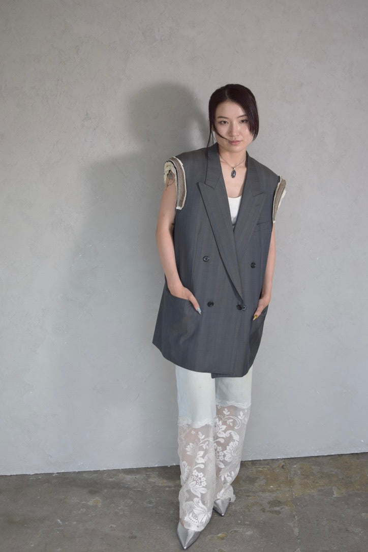 Upcycled Vintage Collection -Tailored Gilet