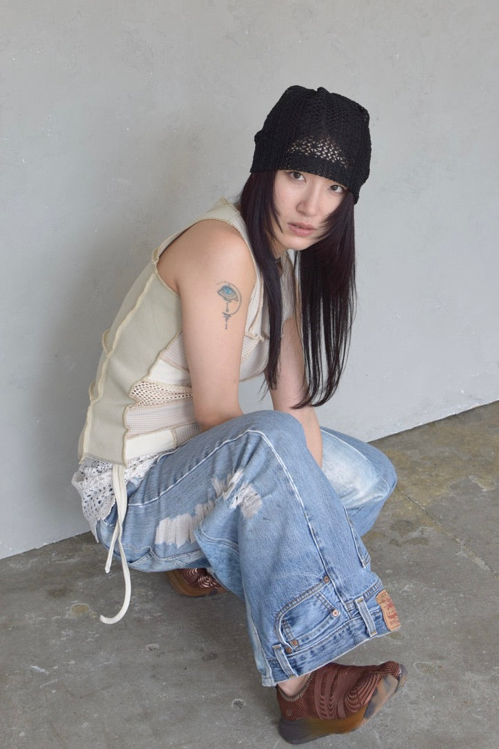 Crochet Knit Beanie