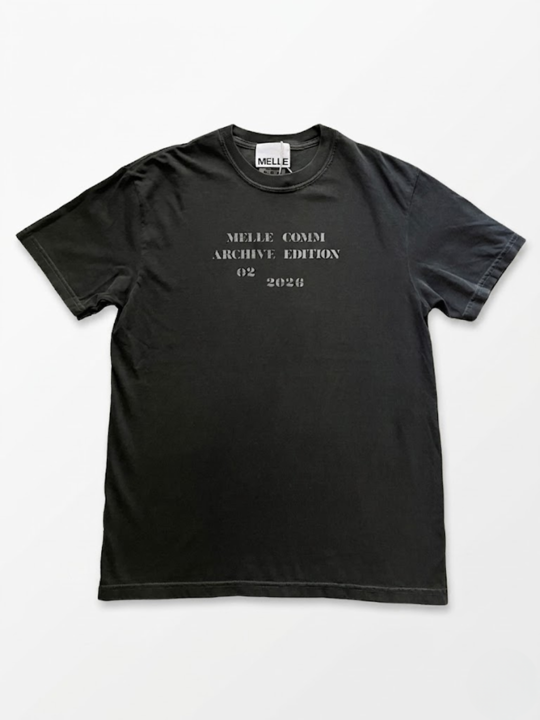 MELLE COMM 02 Short Sleeve Tee | Pepper