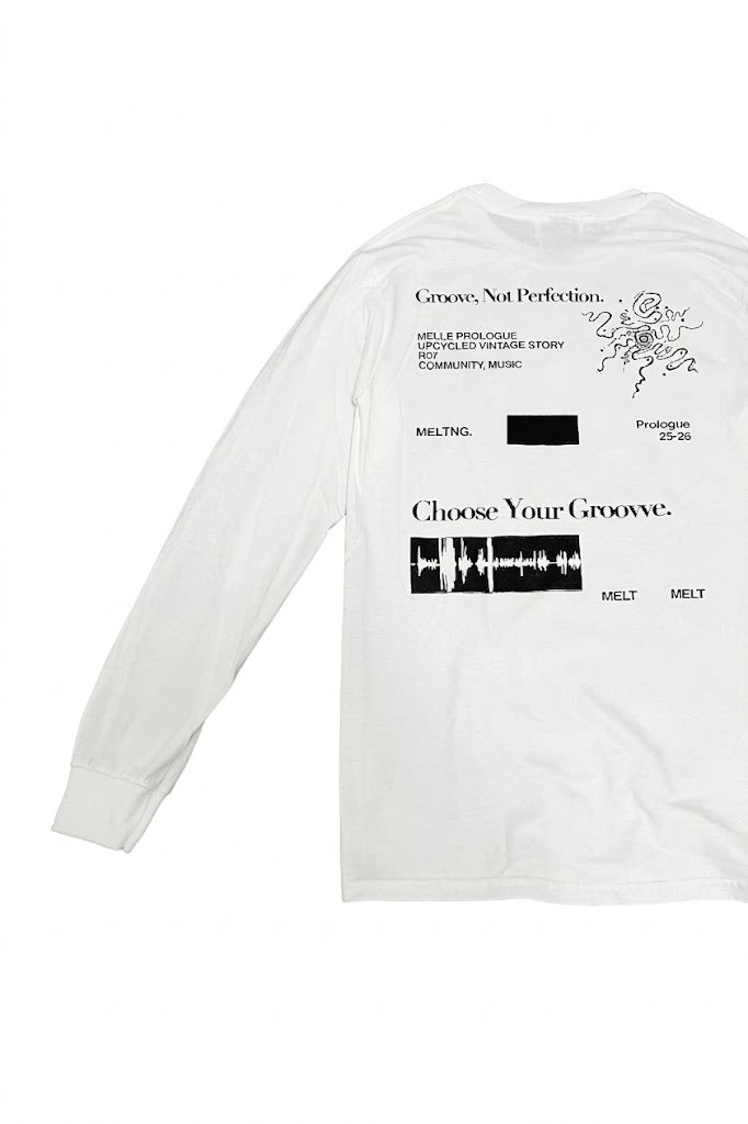 CHOOSE YOUR GROOVE Long Sleeve Tee  (RESTOCK)