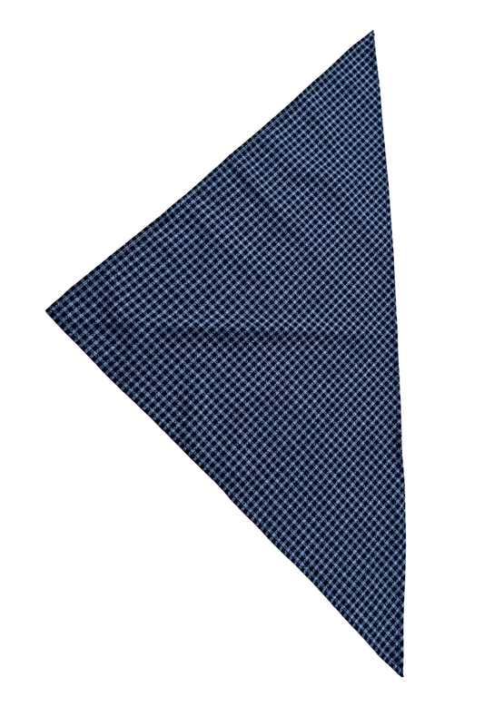 △ Scarf 4 - mini check blue