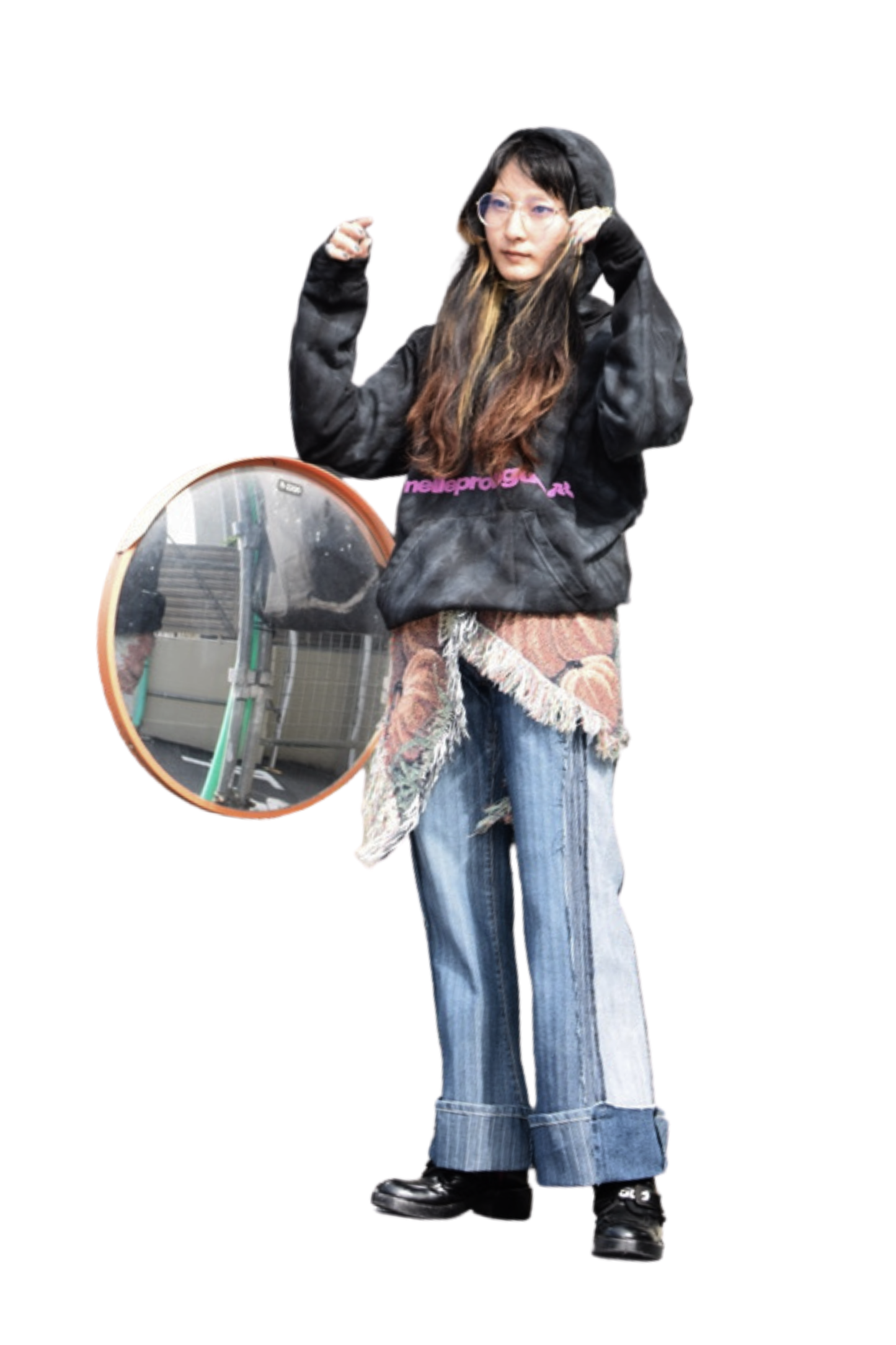 melleprologue Tie-Dye Hoodie – Hand Dyed in Miami (残りわずか)